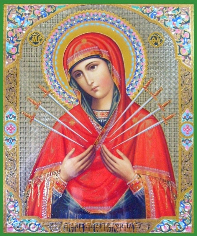 Икона Божией Матери Семистрельная8 - икона божией матери семистрельная8 - оригинал