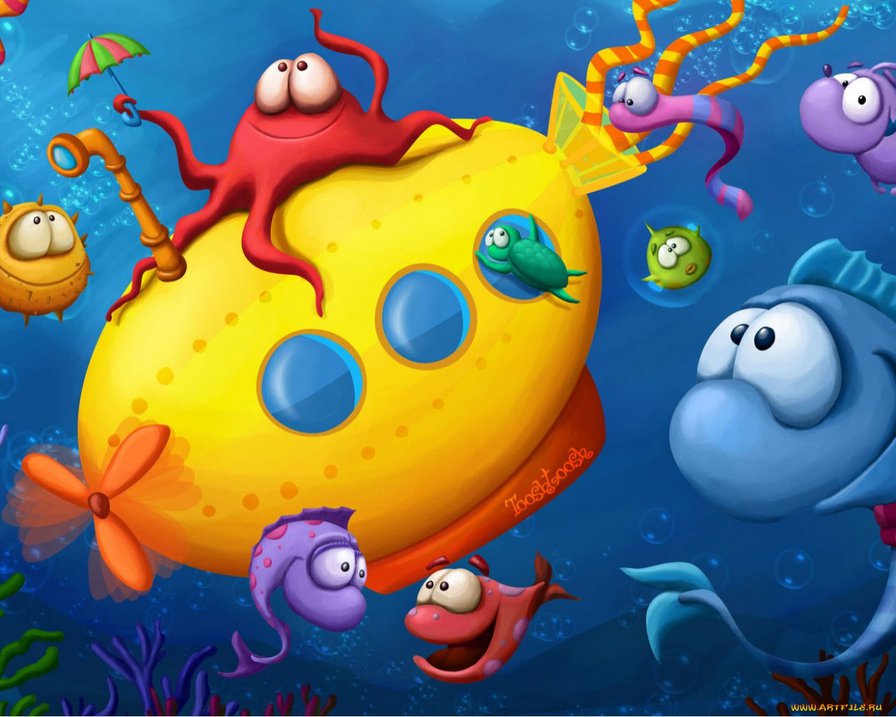 Подводная лодка - детское - оригинал