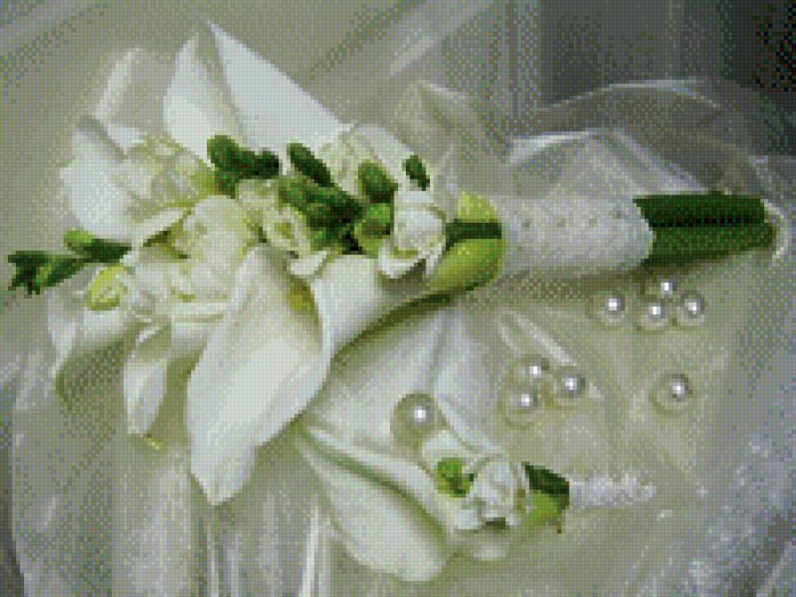 Букет невесты - цветы, каллы, букет - предпросмотр
