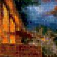 Предпросмотр схемы вышивки «домик» (№740566)
