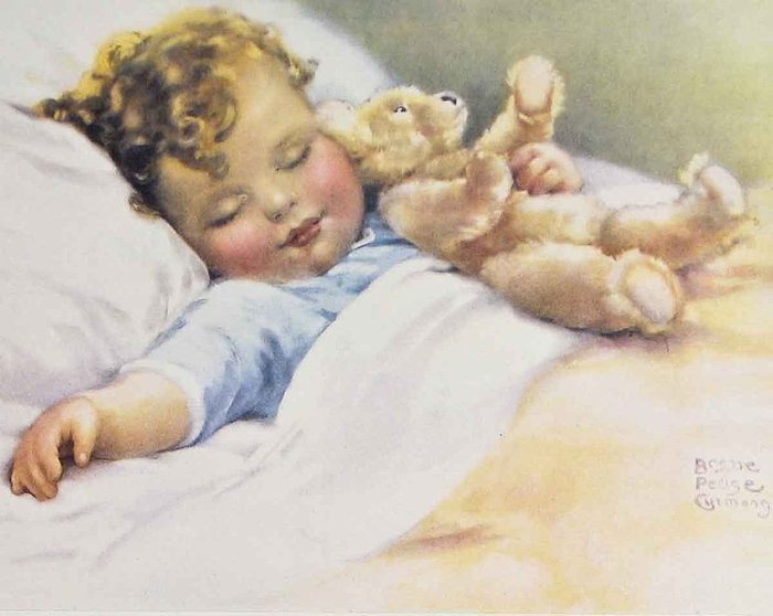 спящий ребенок - оригинал