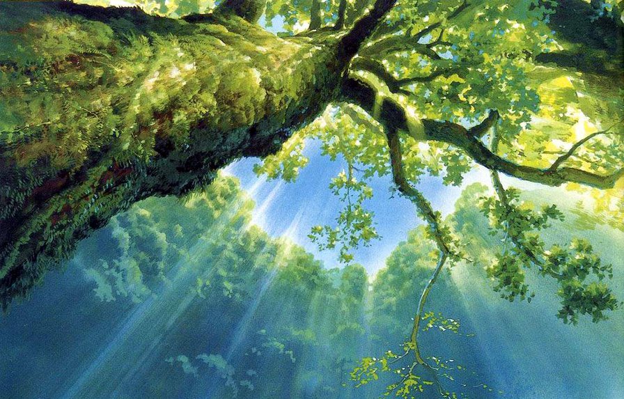 лес - оригинал