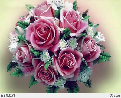 №740986 - букетик, розы, цветы - оригинал