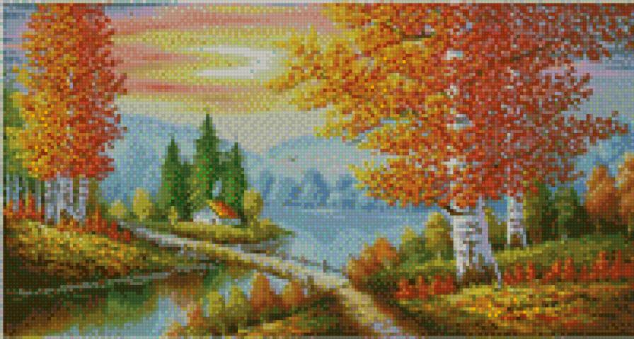 Природа - деревья, природа, пейзаж - предпросмотр