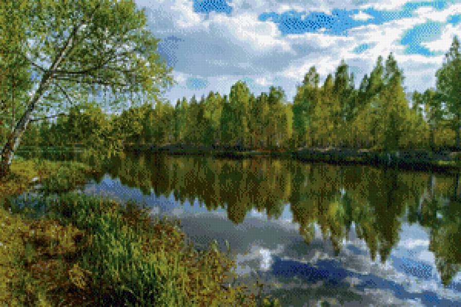 У реки - природа - предпросмотр