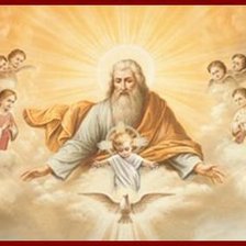 Схема вышивки «Santísima Trinidad»