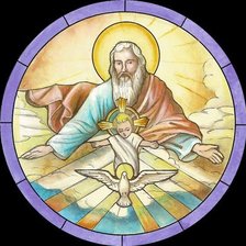 Схема вышивки «Santísima Trinidad»