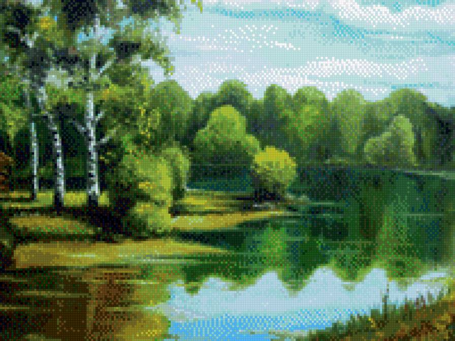 Природа - природа, березы, пейзаж - предпросмотр