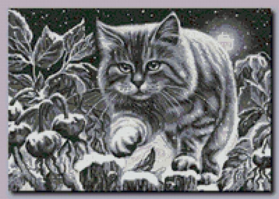 Кот - лес, животные, кот - предпросмотр