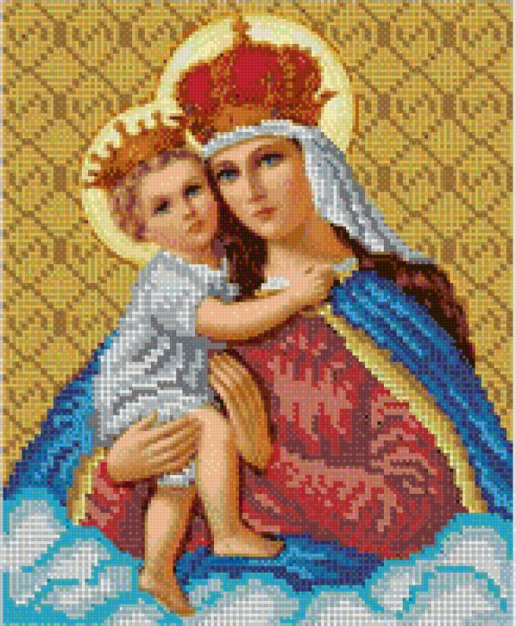 Мадрнна - икона - предпросмотр