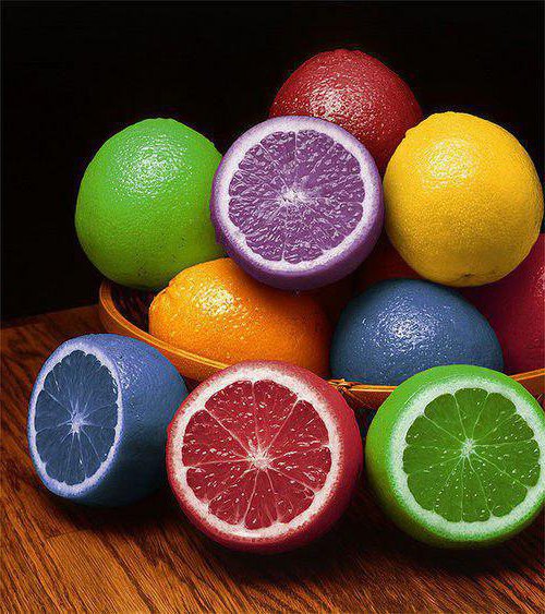 Разноцветные лимоны - приколы - оригинал