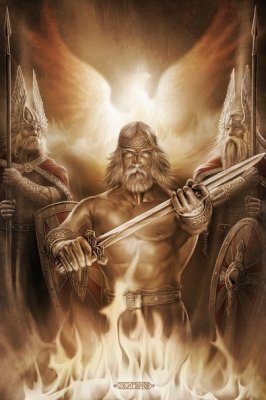 картины игоря ожиганова - фэнтези, мифология - оригинал