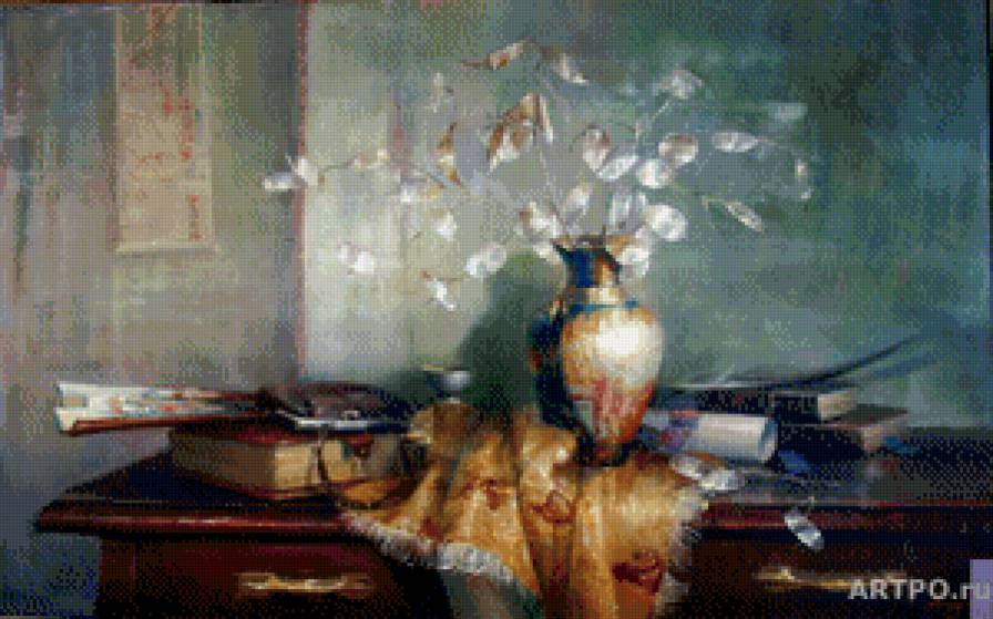 перланты в китайской вазе - предпросмотр