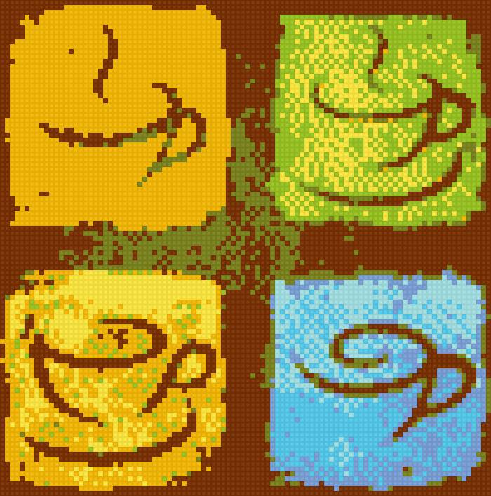 чашка кофе - поп-арт, чашка, кофе, чай - предпросмотр