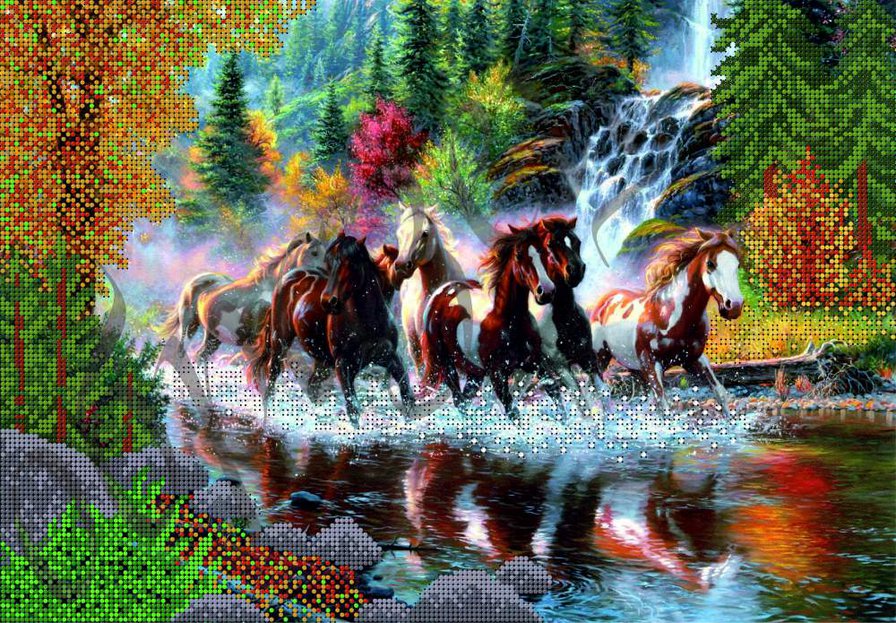 Лошади - кони, животные, лошади - оригинал