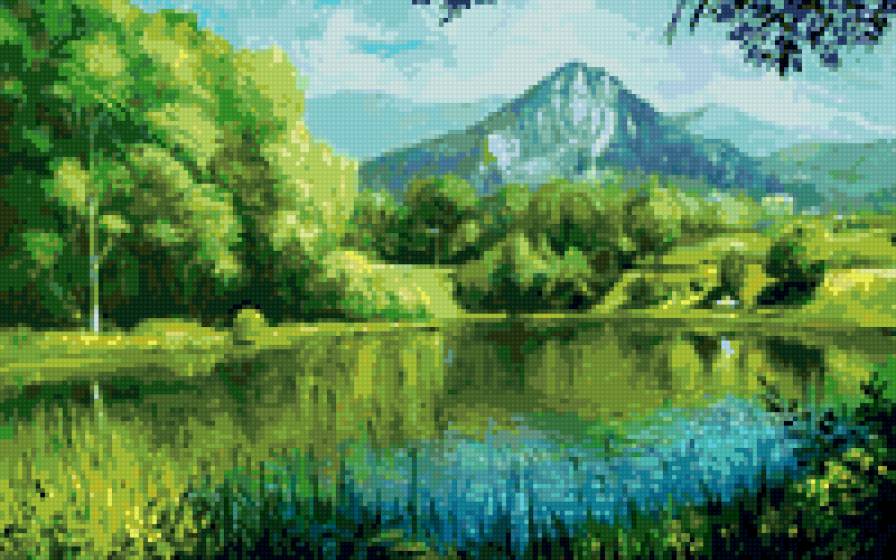 Природа - река, пейзаж, природа - предпросмотр