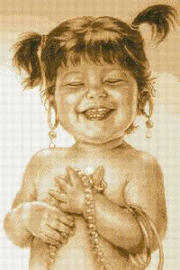 Девочка - малыш, нежность, ребенок, монохром, любовь, девочка - предпросмотр