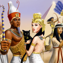 Оригинал схемы вышивки «египет» (№742769)