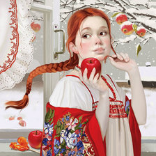 Схема вышивки «фэнтези»