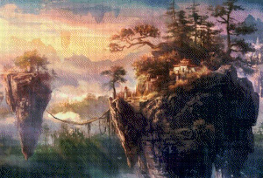 летающие острова - предпросмотр