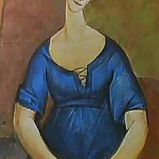 Схема вышивки «modiliani»