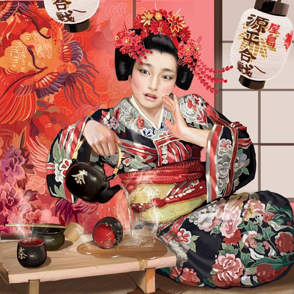 промахнулась - девушка, восток - оригинал