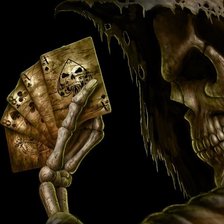 Схема вышивки «Смерть»