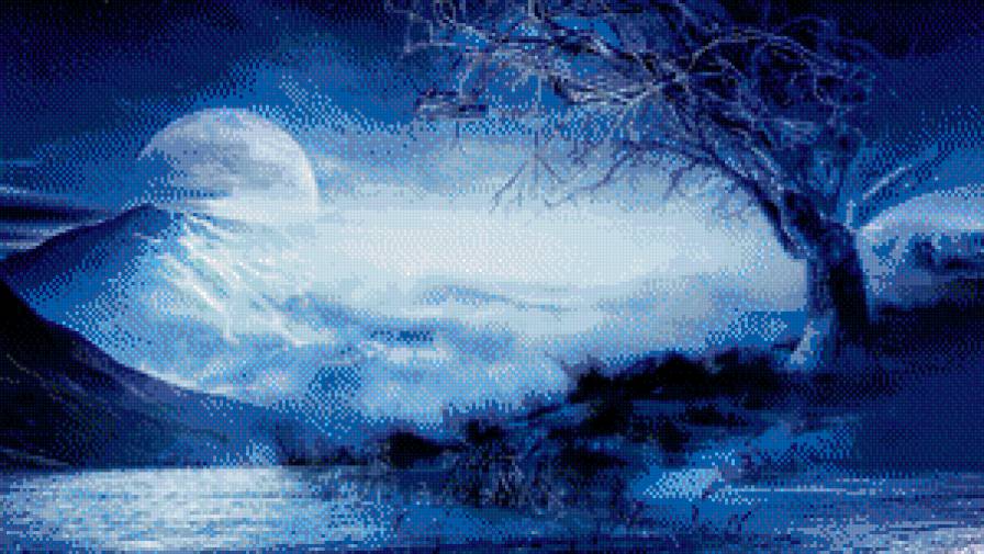 зимняя красота - снег, зима, лес, природа - предпросмотр