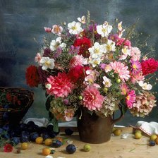 Схема вышивки «букет»