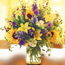 Схема вышивки «букет»