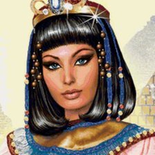 Оригинал схемы вышивки «Принцесса Египта» (№744062)