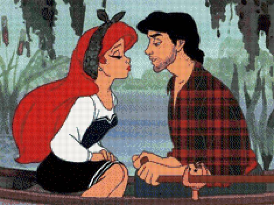 русалочка - романтика, мультик, принц, мультяшки, дисней, ариель, любовь - предпросмотр