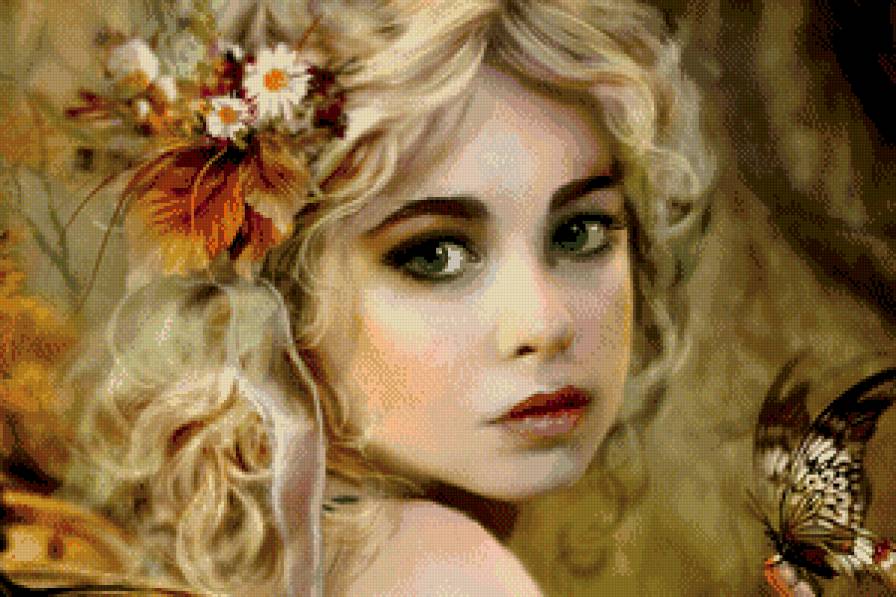 Девушка - портрет, девушка - предпросмотр