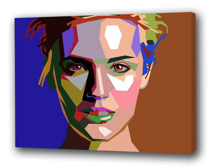 Девушка. Поп-арт - поп-арт, девушка - оригинал