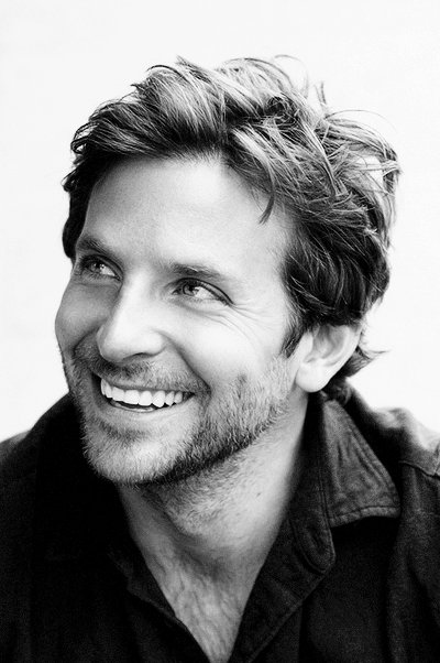 Брэдли Купер - брэдли купер, мужчина, черно-белое, красавец, актер - оригинал