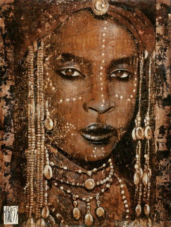 Африканка - девушка, лицо, африка, портрет - оригинал