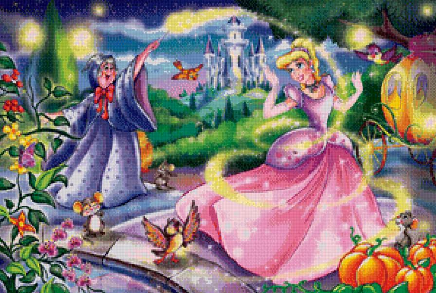 золушка - детям, сказка, девочке, детская, дисней, детское, принцесса - предпросмотр