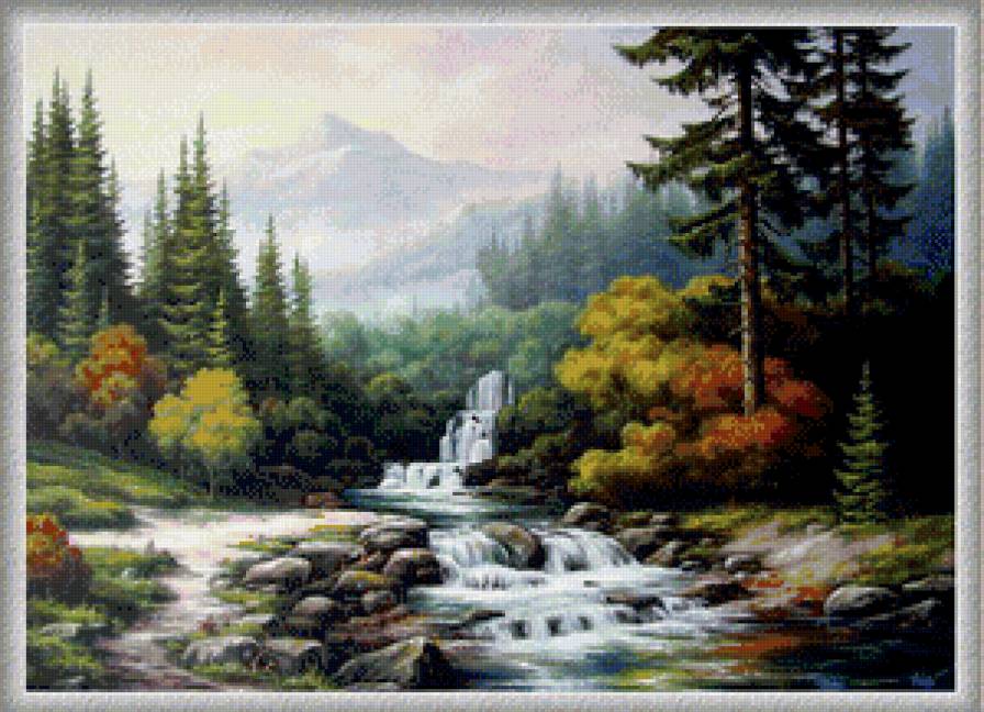 горный пейзаж - природа, пейзаж - предпросмотр