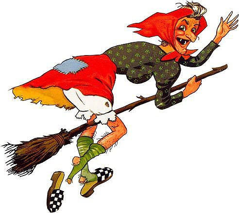 А баба-Яга - против!!! - прикол, мультик, сказка, баба яга, метла - оригинал