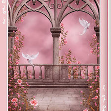 Схема вышивки «На веранде»