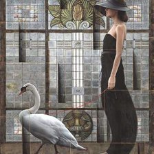 Схема вышивки «дева6»