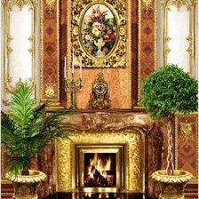 Схема вышивки «Домашний очаг. Осень.»