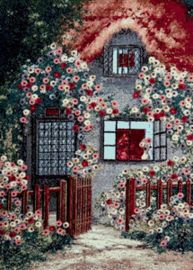 калитка в сад - предпросмотр