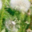 Предпросмотр схемы вышивки «Котенок в одуванчиках» (№746979)