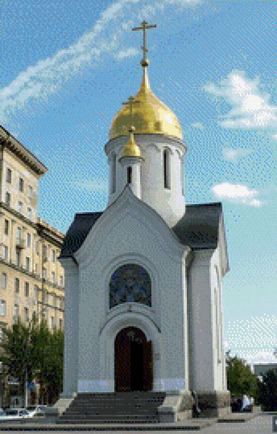 Часовня во имя Святителя Николая Чудотворца (Новосибирск) - архитектура - предпросмотр