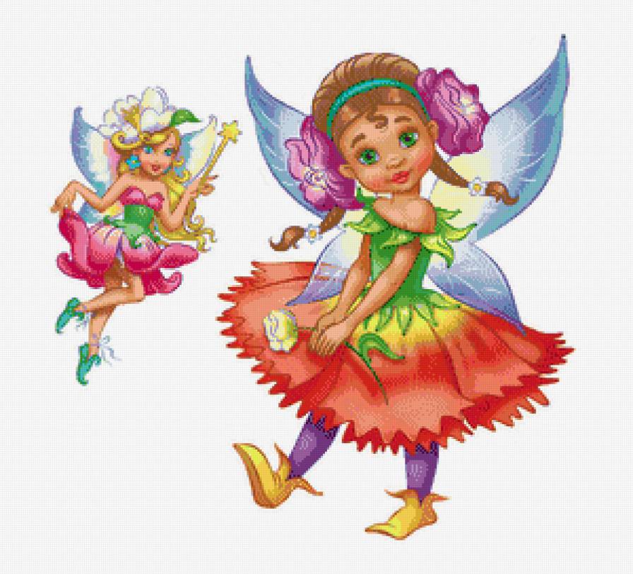 феечки - миф, сказка, мультик, детская, фея, мифология, детское, детям - предпросмотр