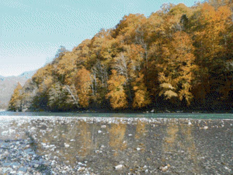 Вот и осень - вода, природа, пейзаж - предпросмотр