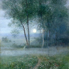 Схема вышивки «Утро туманное»