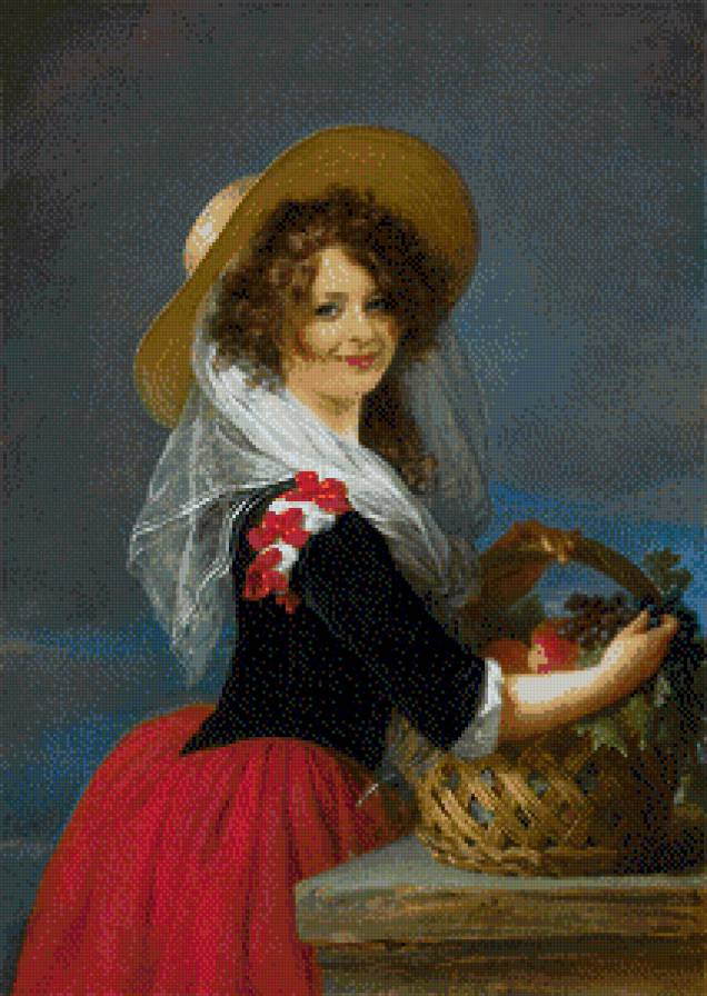 Дама в шляпе - люди, дама - предпросмотр