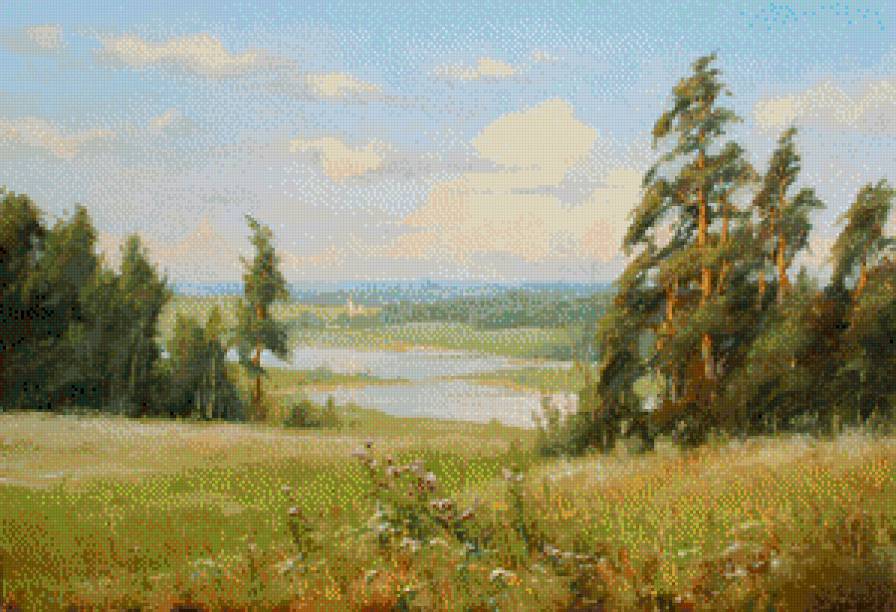 Поле - пейзаж, природа - предпросмотр